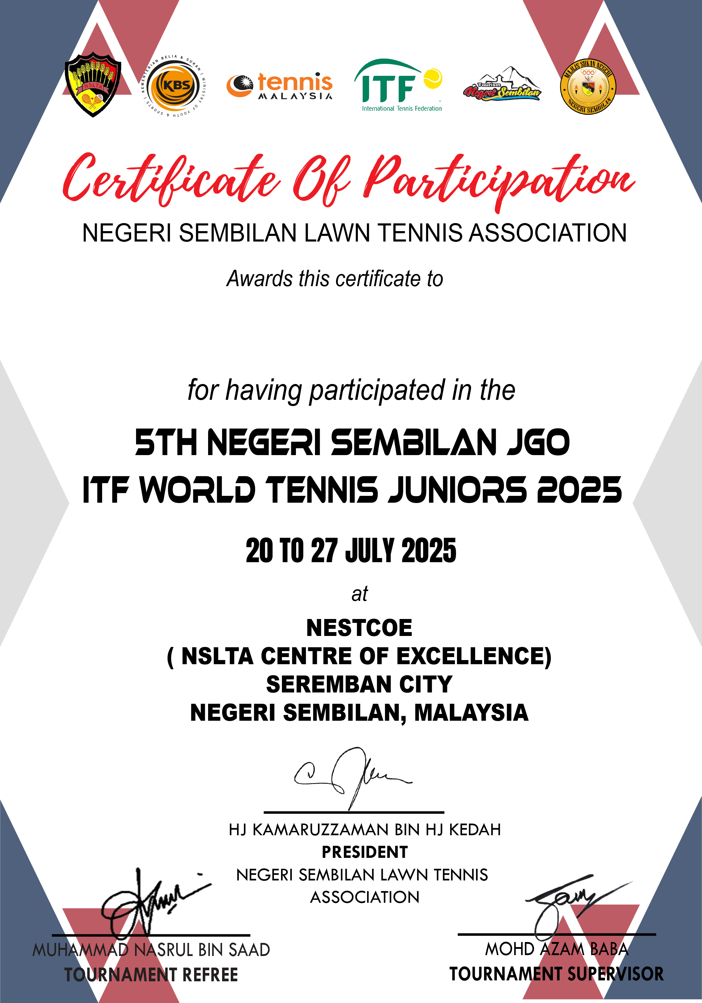 ATF Certificate